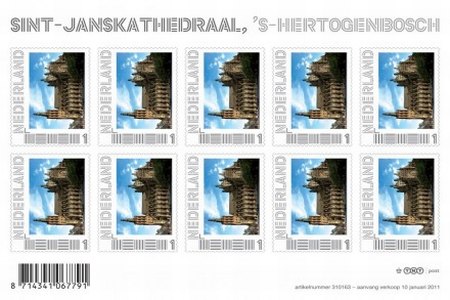 Postzegel Sint-Jan