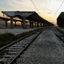 Arriving by train