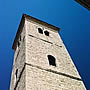 The Church of St Mary of the Assumption and The leaning tower