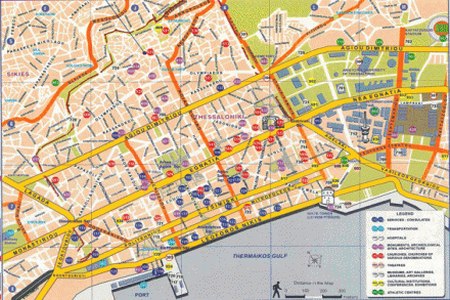 Districts of Thessaloniki
