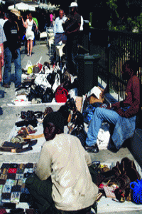 Athens Portraits [10]: Pavement Entrepreneurs