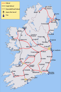 Ireland by train
