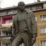 Zahir Pajaziti statue