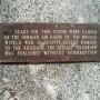 Belfast Blitz Memorial Plaque
