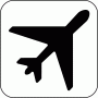Arriving by plane