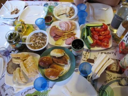 Russian food and reading Russian menus