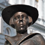 Alma Karlin Statue