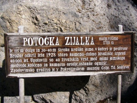 Potočka Zijalka Cave