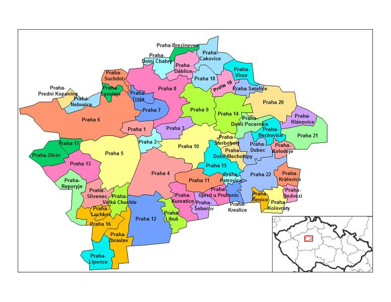 An Idiot's Guide to Prague's Districts