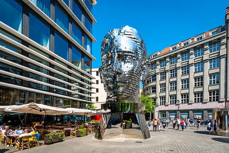 Franz Kafka Monument by David Černý