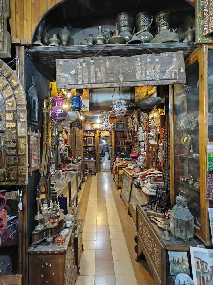 Old Bazaar for Damascus Crafts