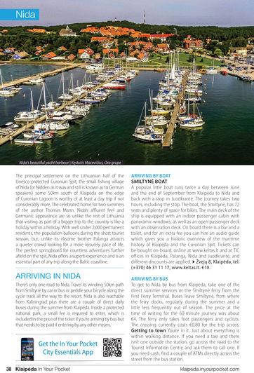 Lithuania travel guide cover