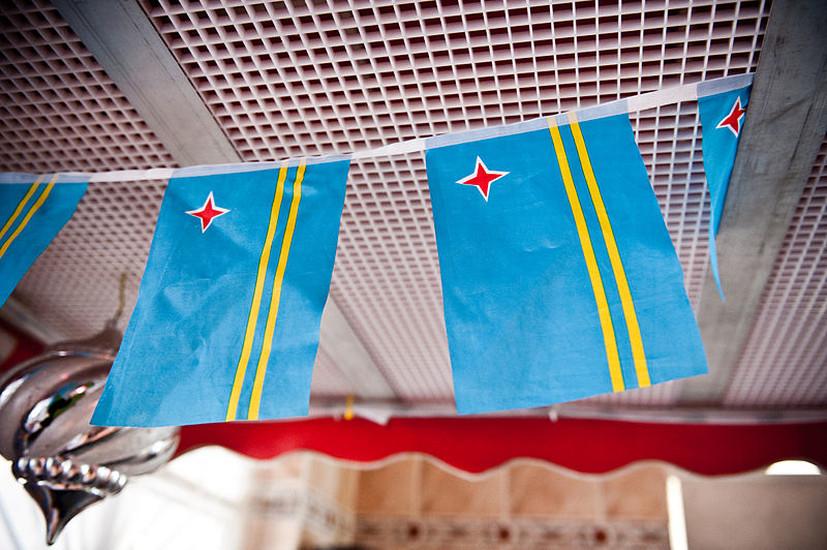 Aruba's Flag: Love & Gold