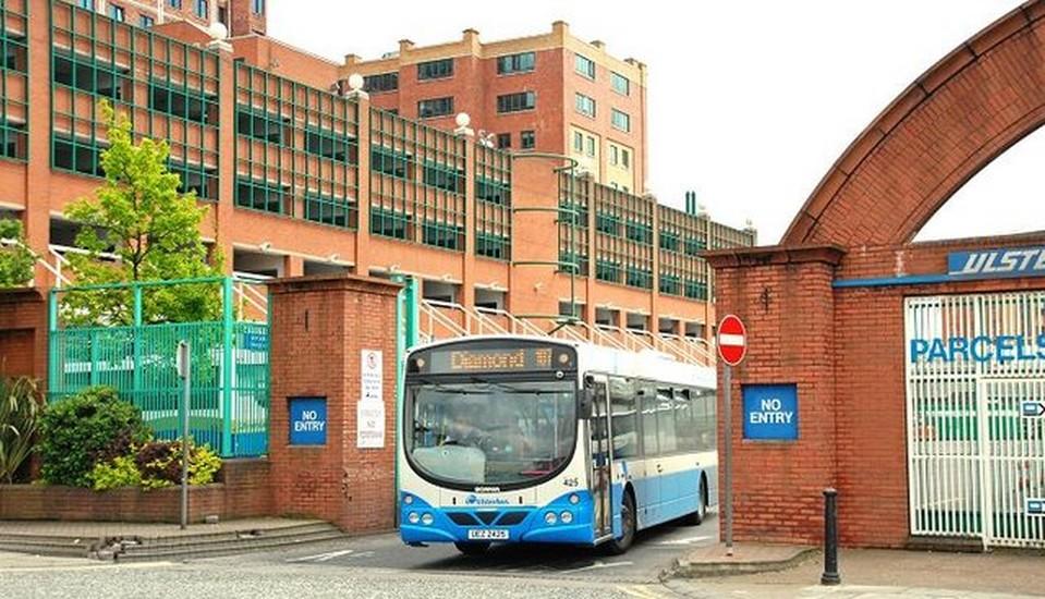 Europa Buscentre and Great Victoria Street Rail Station