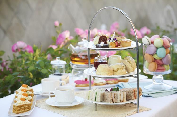 Afternoon tea at 54 on Bath Hotel