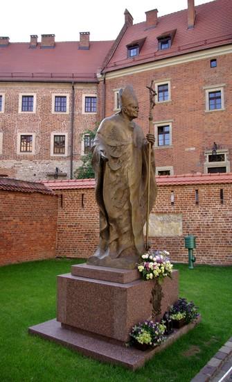 John Paul II Monument at Wawel