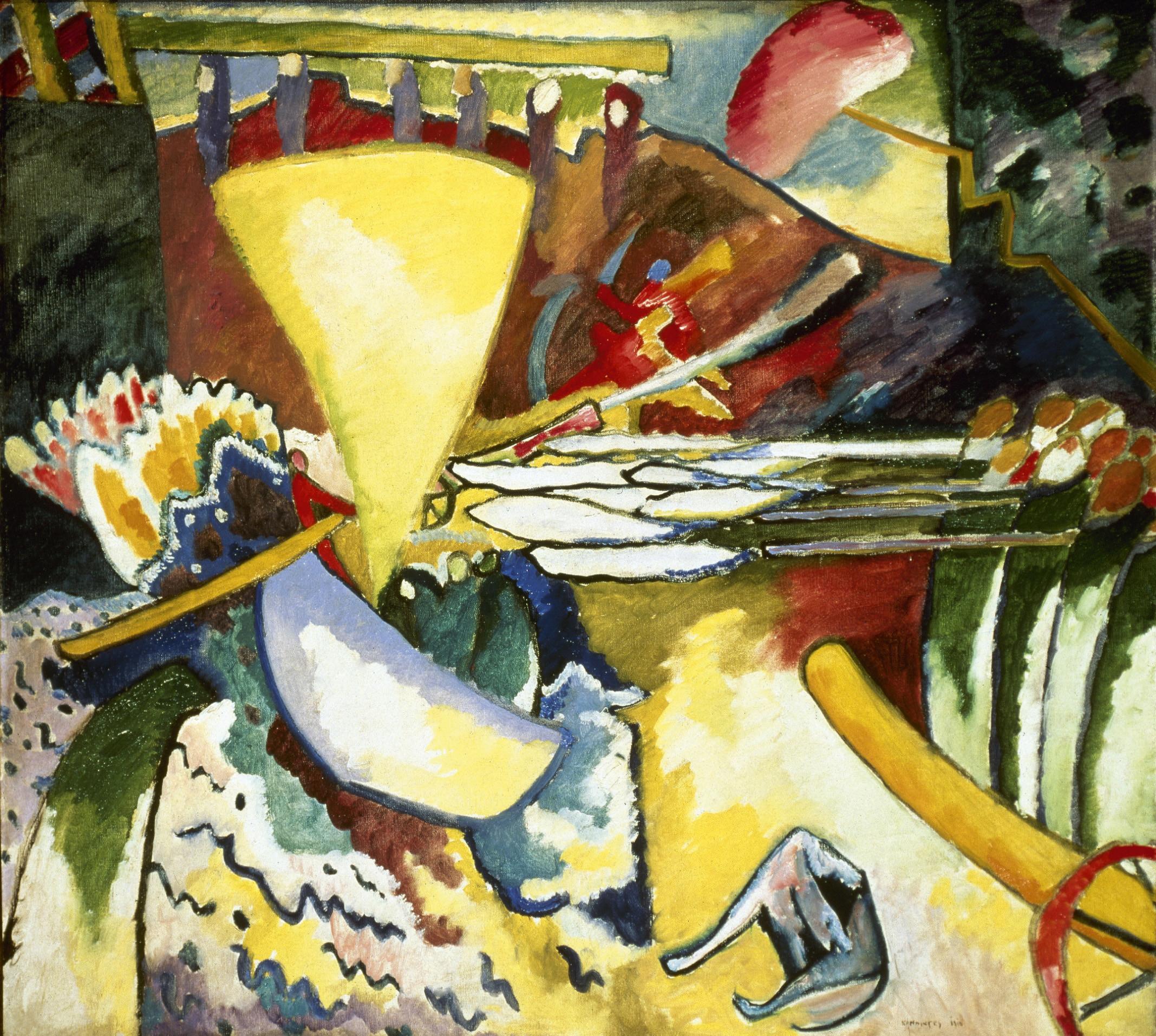 Vasily Kandinskiy, Improvisation. 1910