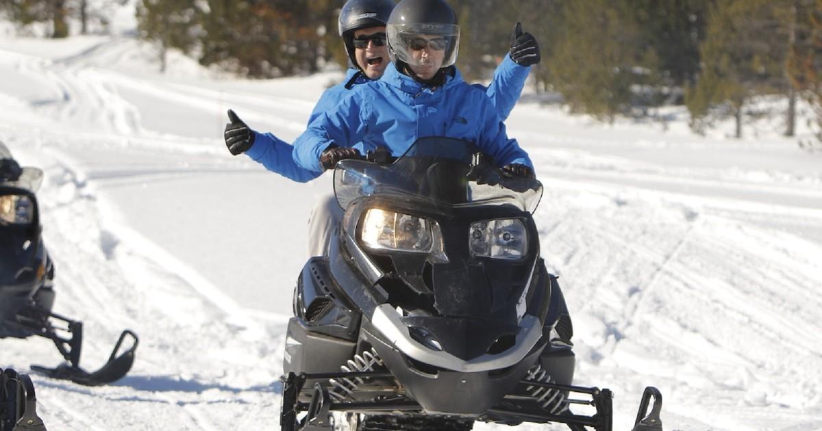 Daylight Snowmobile Safari