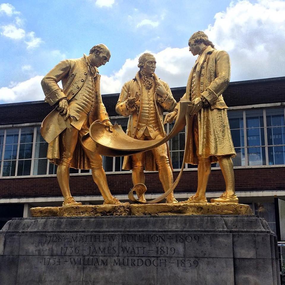 Statue of Boulton, Watt & Murdoch