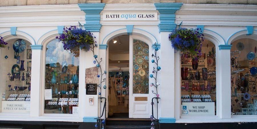 Bath Aqua Glass