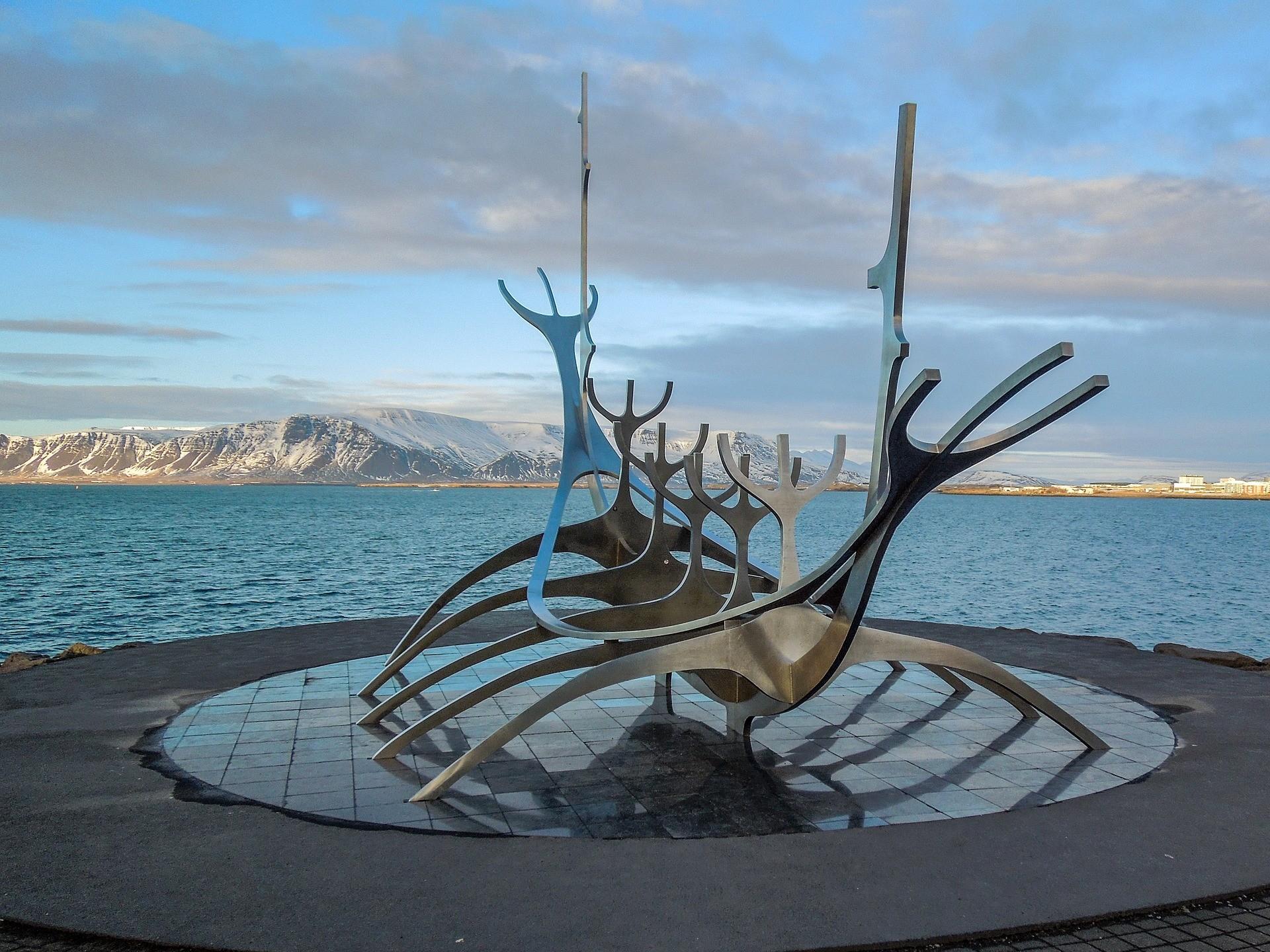 The Sun Voyager Sculpture