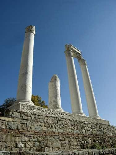 Ancient Forum and the Odeon