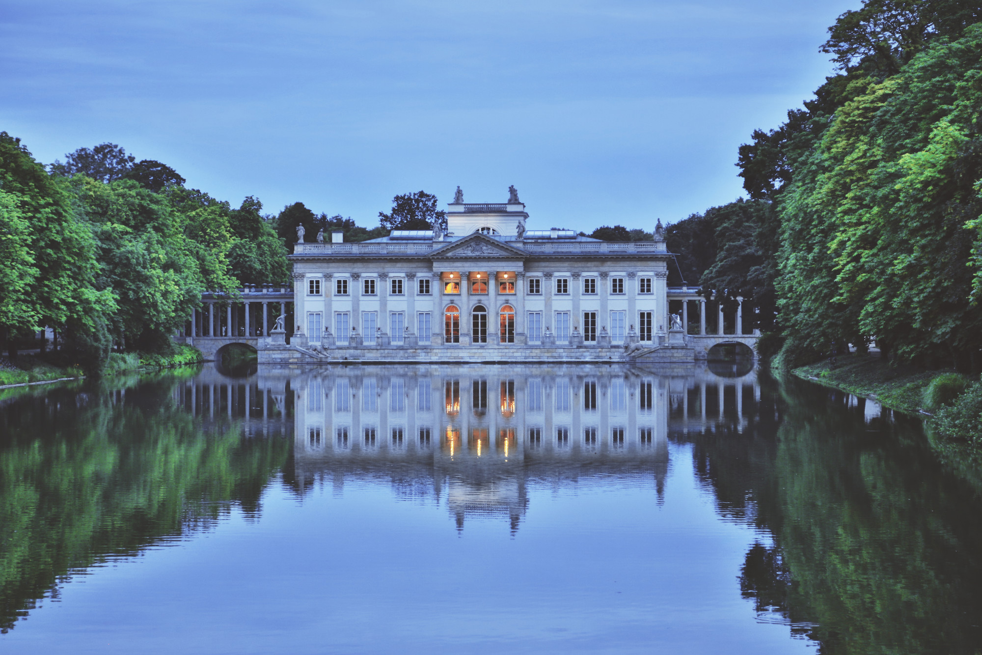 Łazienki Park Sightseeing Warsaw